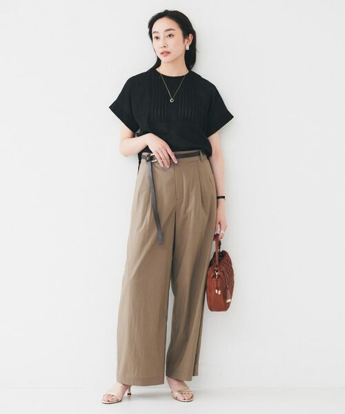 UNTITLED / アンタイトル シャツ・ブラウス | 【洗える】コットンピンタックブラウス | 詳細9