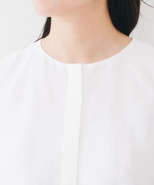 UNTITLED / アンタイトル シャツ・ブラウス | 【オンオフ/二の腕カバー】オーガンジーラッフルブラウス | 詳細17