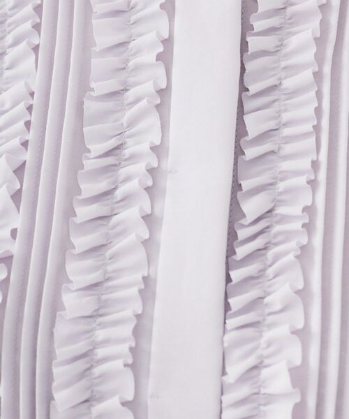 UNTITLED / アンタイトル シャツ・ブラウス | 【吸水速乾/UVケア】フィブリルフリルブラウス | 詳細9