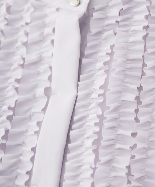 UNTITLED / アンタイトル シャツ・ブラウス | スタンドネックフリルブラウス【吸水速乾/UVケア】 | 詳細11