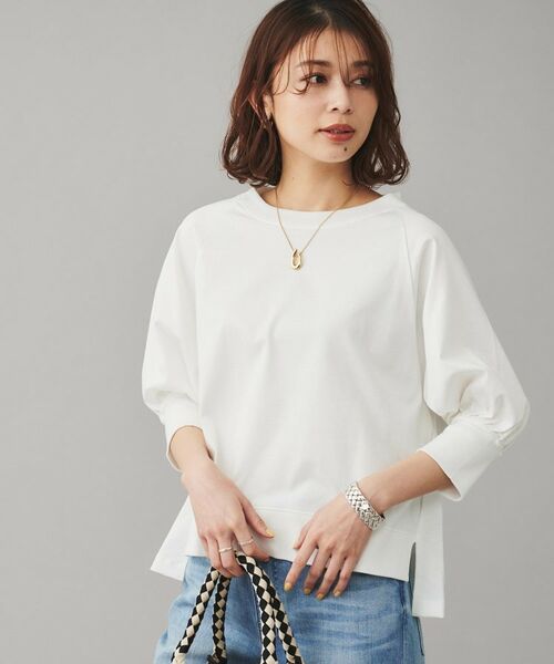 UNTITLED / アンタイトル カットソー | 【Liyoca】ラグラン パフ プルオーバー | 詳細6