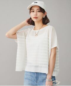 UNTITLED / アンタイトル カットソー | 【TRADITIONAL WEATHERWEAR】LYNE KNIT SHEERプルオーバー