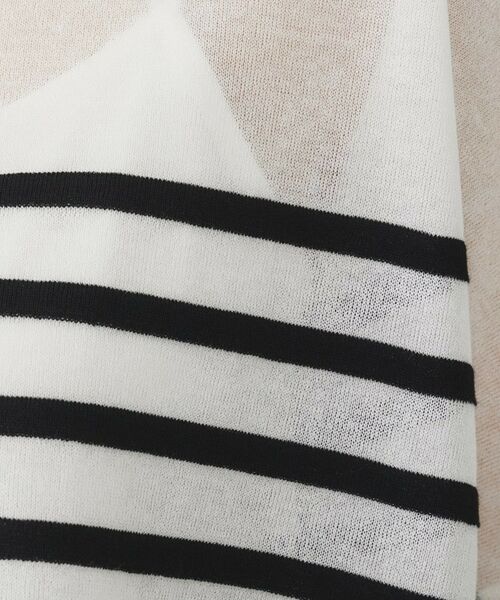 UNTITLED / アンタイトル カットソー | 【TRADITIONAL WEATHERWEAR】LYNE KNIT SHEERプルオーバー | 詳細9