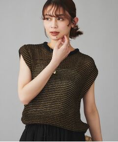 UNTITLED / アンタイトル ニット・セーター | 【YENN】パッティング ネック ニット