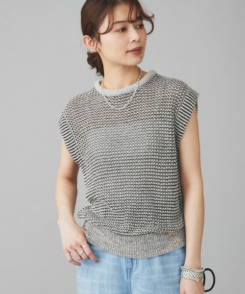 UNTITLED / アンタイトル ニット・セーター | 【YENN】パッティング ネック ニット | 詳細2