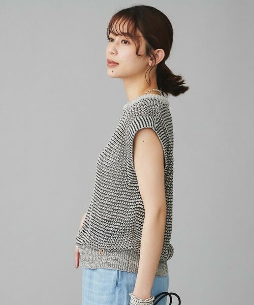 UNTITLED / アンタイトル ニット・セーター | 【YENN】パッティング ネック ニット | 詳細3