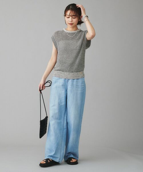 UNTITLED / アンタイトル ニット・セーター | 【YENN】パッティング ネック ニット | 詳細4