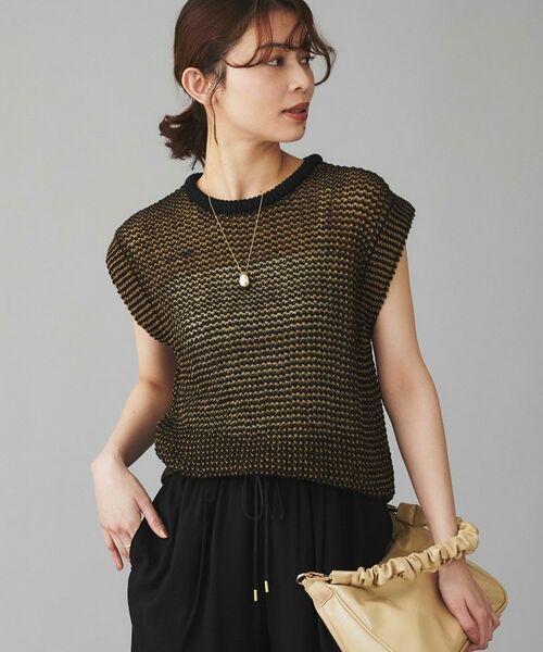 UNTITLED / アンタイトル ニット・セーター | 【YENN】パッティング ネック ニット | 詳細6