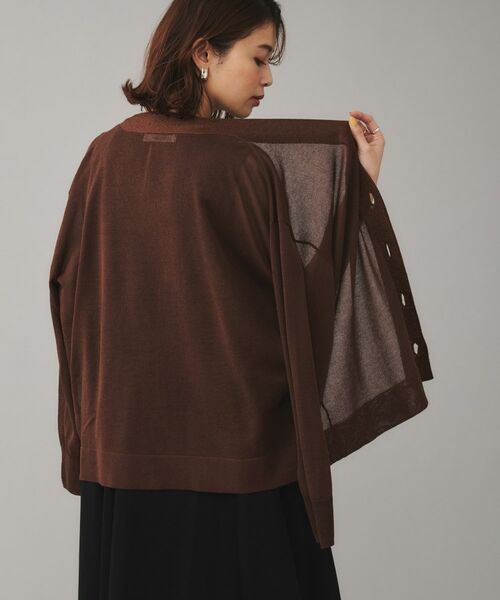 UNTITLED / アンタイトル カーディガン・ボレロ | 【TORRAZZO DONNA】シースルーラメカーディガン | 詳細11