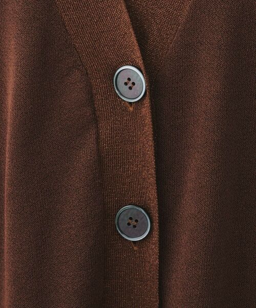 UNTITLED / アンタイトル カーディガン・ボレロ | 【TORRAZZO DONNA】シースルーラメカーディガン | 詳細13