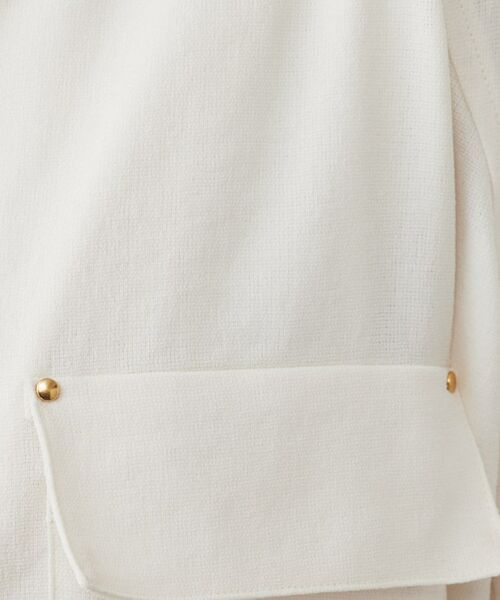 UNTITLED / アンタイトル レザーブルゾン・ジャケット | 【SEADRAKE】ノーカラー半袖ブルゾン | 詳細5