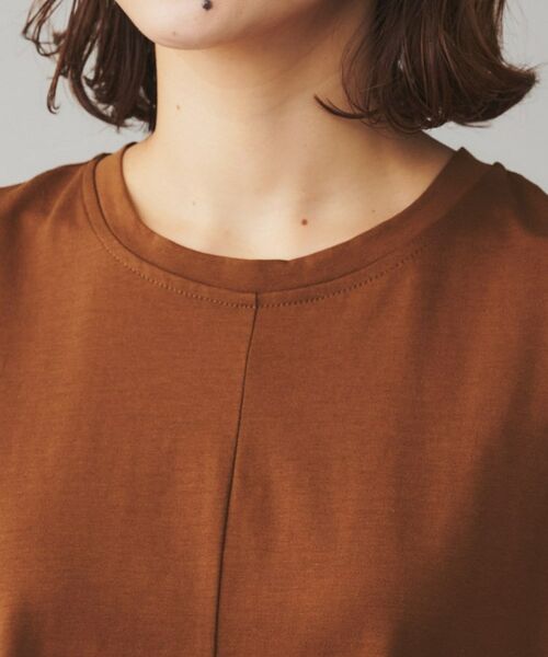 UNTITLED / アンタイトル ロング・マキシ丈ワンピース | 【Audrey and John Wad】クルーネックノースリーブフレアワンピース | 詳細13