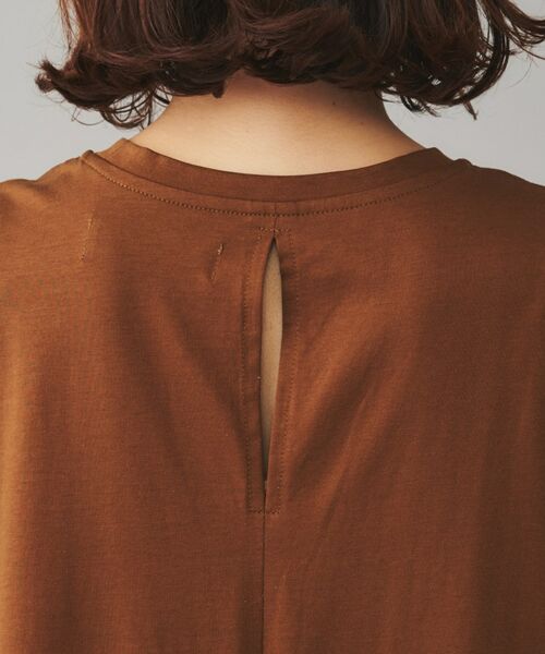 UNTITLED / アンタイトル ロング・マキシ丈ワンピース | 【Audrey and John Wad】クルーネックノースリーブフレアワンピース | 詳細14