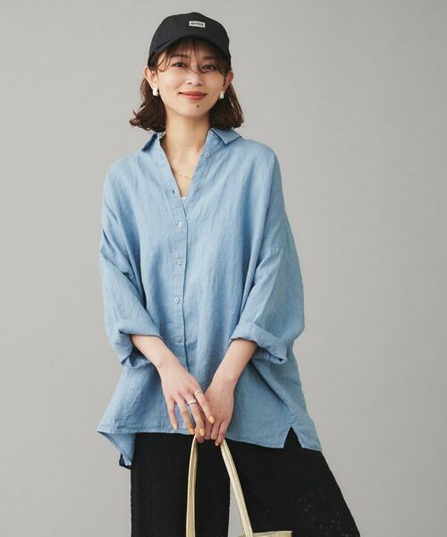 UNTITLED / アンタイトル シャツ・ブラウス | 【SAUTHS】リネンシャツ | 詳細10