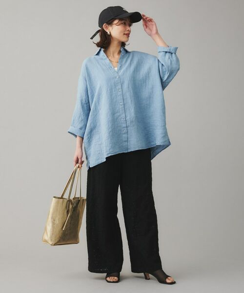 UNTITLED / アンタイトル シャツ・ブラウス | 【SAUTHS】リネンシャツ | 詳細12