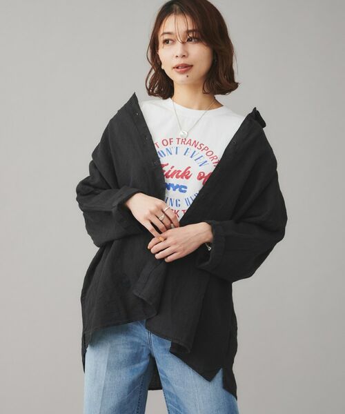 UNTITLED / アンタイトル シャツ・ブラウス | 【SAUTHS】リネンシャツ | 詳細2