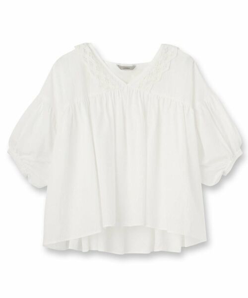 UNTITLED / アンタイトル シャツ・ブラウス | 【Liyoca】コットンロール バテレンレースブラウス | 詳細1