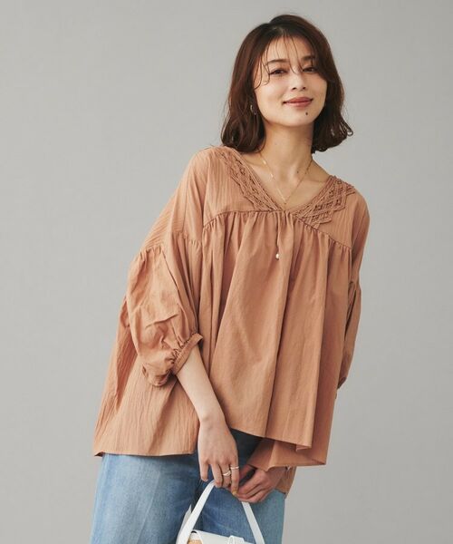 UNTITLED / アンタイトル シャツ・ブラウス | 【Liyoca】コットンロール バテレンレースブラウス | 詳細10