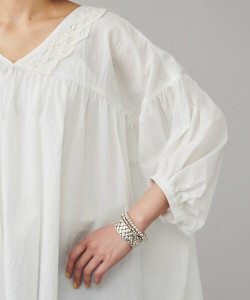 UNTITLED / アンタイトル シャツ・ブラウス | 【Liyoca】コットンロール バテレンレースブラウス | 詳細18
