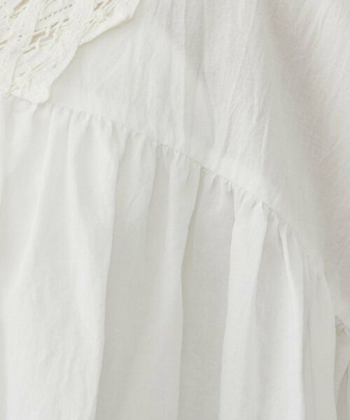UNTITLED / アンタイトル シャツ・ブラウス | 【Liyoca】コットンロール バテレンレースブラウス | 詳細5