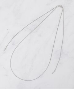 UNTITLED / アンタイトル ネックレス・ペンダント・チョーカー | 【ステンレス】ショートラリエット