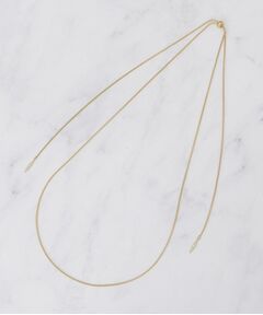 UNTITLED / アンタイトル ネックレス・ペンダント・チョーカー | 【ステンレス】ショートラリエット