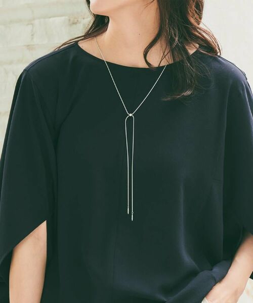 UNTITLED / アンタイトル ネックレス・ペンダント・チョーカー | 【ステンレス】ショートラリエット | 詳細4