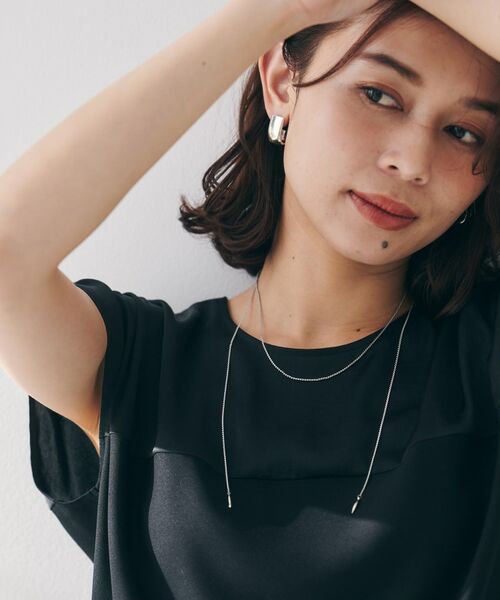 UNTITLED / アンタイトル ネックレス・ペンダント・チョーカー | 【ステンレス】ショートラリエット | 詳細6