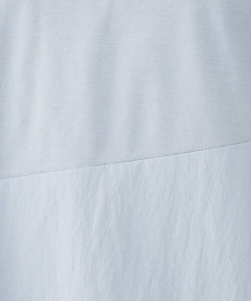 UNTITLED / アンタイトル カットソー | 【UVカット/接触冷感/Tシャツ】異素材ドッキングペプラム | 詳細12