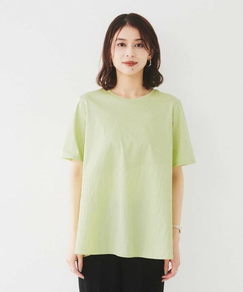 UNTITLED / アンタイトル カットソー | 【UVカット/接触冷感/Tシャツ】異素材ドッキングペプラム | 詳細17