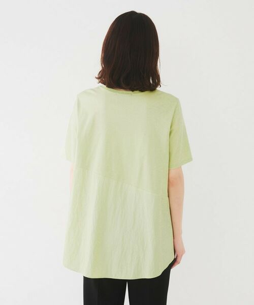 UNTITLED / アンタイトル カットソー | 【UVカット/接触冷感/Tシャツ】異素材ドッキングペプラム | 詳細19