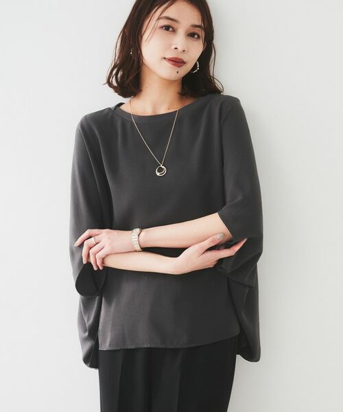 UNTITLED / アンタイトル カットソー | 【UVカット/接触冷感/吸水速乾/ストレッチ性】ドルマンプルオーバー | 詳細10