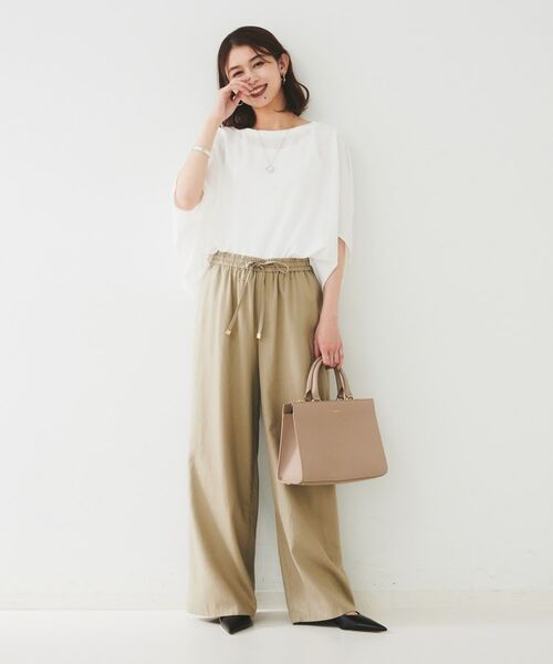 UNTITLED / アンタイトル カットソー | 【UVカット/接触冷感/吸水速乾/ストレッチ性】ドルマンプルオーバー | 詳細4