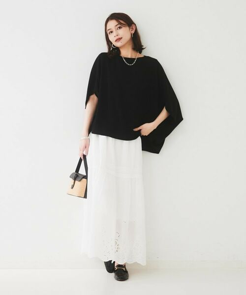 UNTITLED / アンタイトル カットソー | 【UVカット/接触冷感/吸水速乾/ストレッチ性】ドルマンプルオーバー | 詳細8