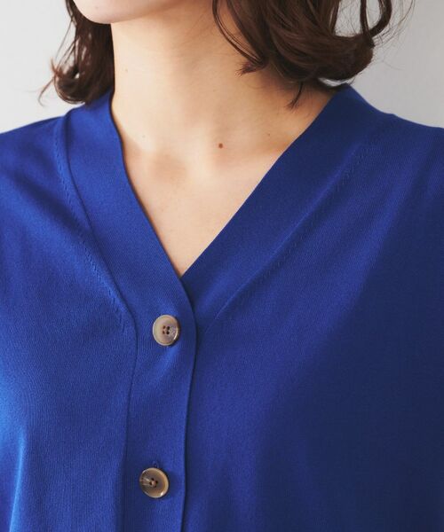 UNTITLED / アンタイトル ニット・セーター | 【体型カバー/ジレ風/前開き】Vネックニット | 詳細23
