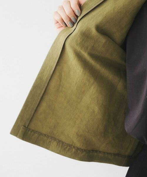 UNTITLED / アンタイトル レザーブルゾン・ジャケット | 【短丈/オンオフ/きれいめ】タイプライタージャケット | 詳細10