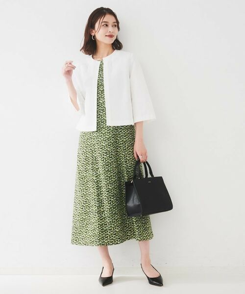 UNTITLED / アンタイトル レザーブルゾン・ジャケット | 【短丈/オンオフ/きれいめ】タイプライタージャケット | 詳細14