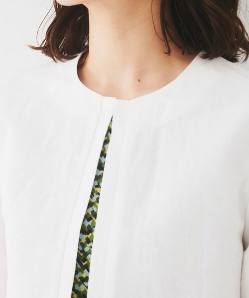 UNTITLED / アンタイトル レザーブルゾン・ジャケット | 【短丈/オンオフ/きれいめ】タイプライタージャケット | 詳細20