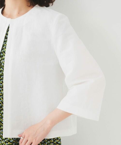 UNTITLED / アンタイトル レザーブルゾン・ジャケット | 【短丈/オンオフ/きれいめ】タイプライタージャケット | 詳細22