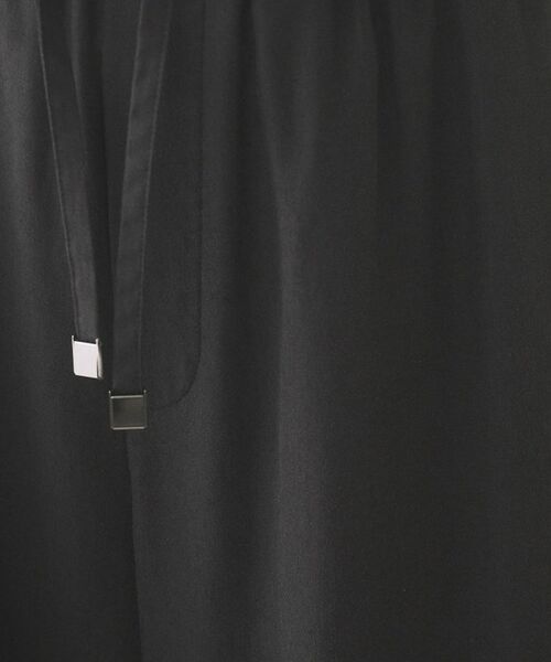 UNTITLED / アンタイトル パンツ | 【ウエストゴム/洗える/オンオフ】ドロストワイドパンツ | 詳細5