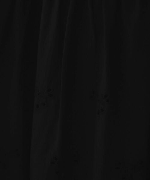 UNTITLED / アンタイトル ロング・マキシ丈スカート | 【セットアップ可/コットン100】スカラップ刺繍スカート | 詳細5