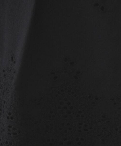 UNTITLED / アンタイトル シャツ・ブラウス | 【セットアップ可/コットン100】スカラップ刺繍ブラウス | 詳細5