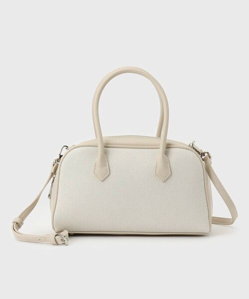 UNTITLED / アンタイトル ボストンバッグ | キャンバスボストンバッグ(アイボリー(504))