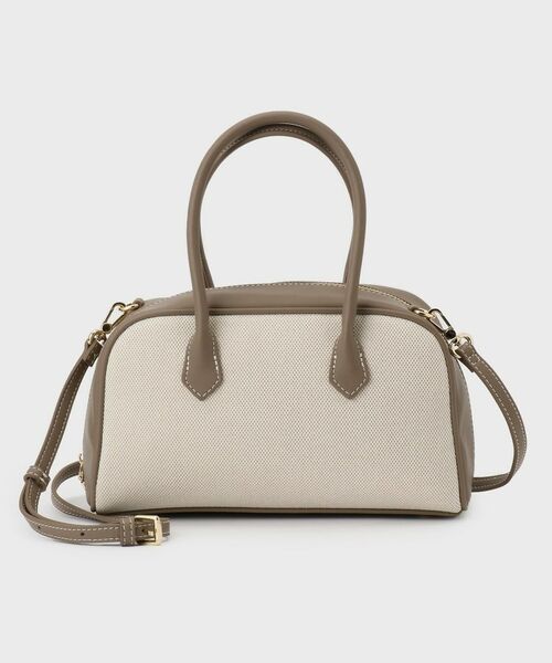 UNTITLED / アンタイトル ボストンバッグ | キャンバスボストンバッグ(ブラウン(540))