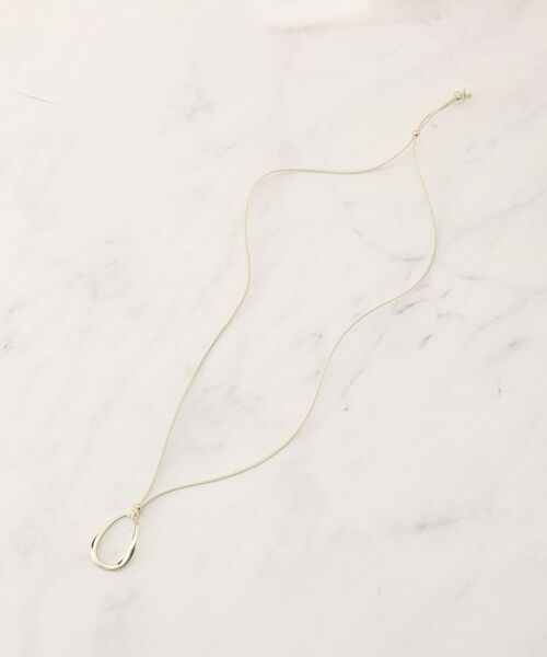 UNTITLED / アンタイトル ネックレス・ペンダント・チョーカー | リングコートトップネックレス | 詳細2
