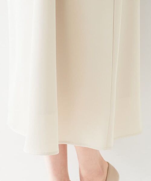 UNTITLED / アンタイトル ミニ丈・ひざ丈ワンピース | 【オケージョン/お呼ばれドレス】バルーン袖サテンワンピース | 詳細16