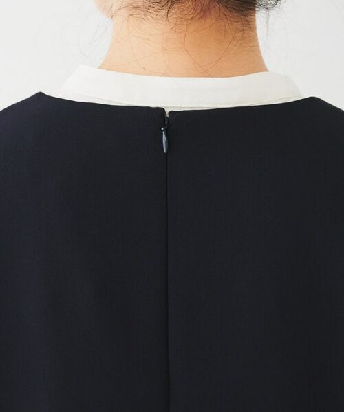 UNTITLED / アンタイトル ロング・マキシ丈ワンピース | 【きれいめ/洗える】ダブルクロスジャンパースカート | 詳細14