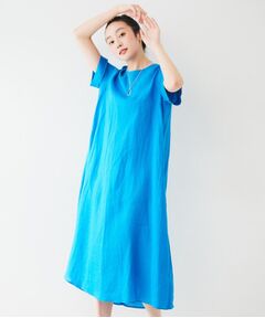 UNTITLED / アンタイトル ロング・マキシ丈ワンピース | 【麻100/夏ワンピ】フレアラミーワンピース