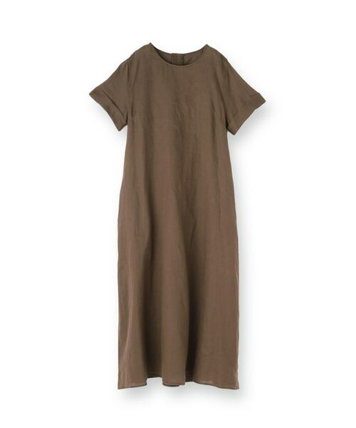 UNTITLED / アンタイトル ロング・マキシ丈ワンピース | 【麻100/夏ワンピ】フレアラミーワンピース | 詳細1