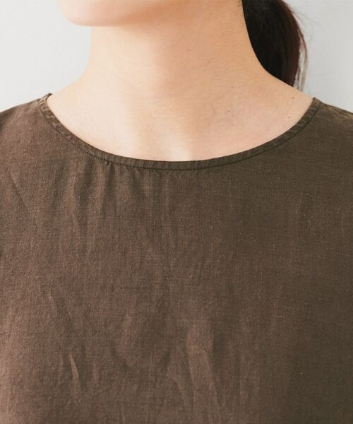 UNTITLED / アンタイトル ロング・マキシ丈ワンピース | 【麻100/夏ワンピ】フレアラミーワンピース | 詳細16